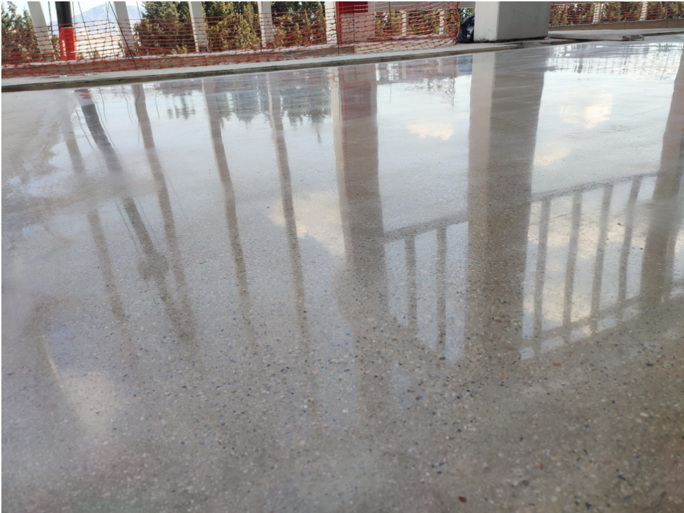 Çapar Mühendislik dayanıklı zemin kolay temizlenen zemin parlak beton