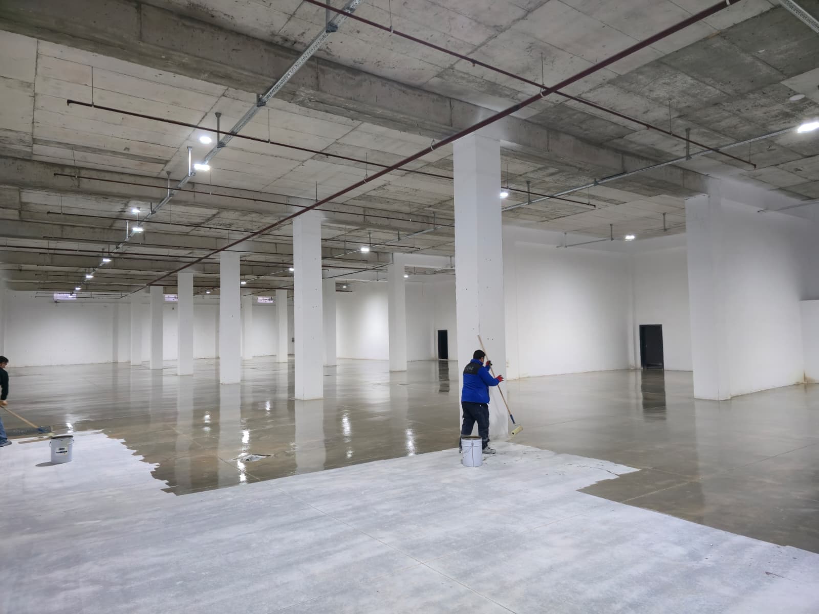 Akrilik Cila uygulaması